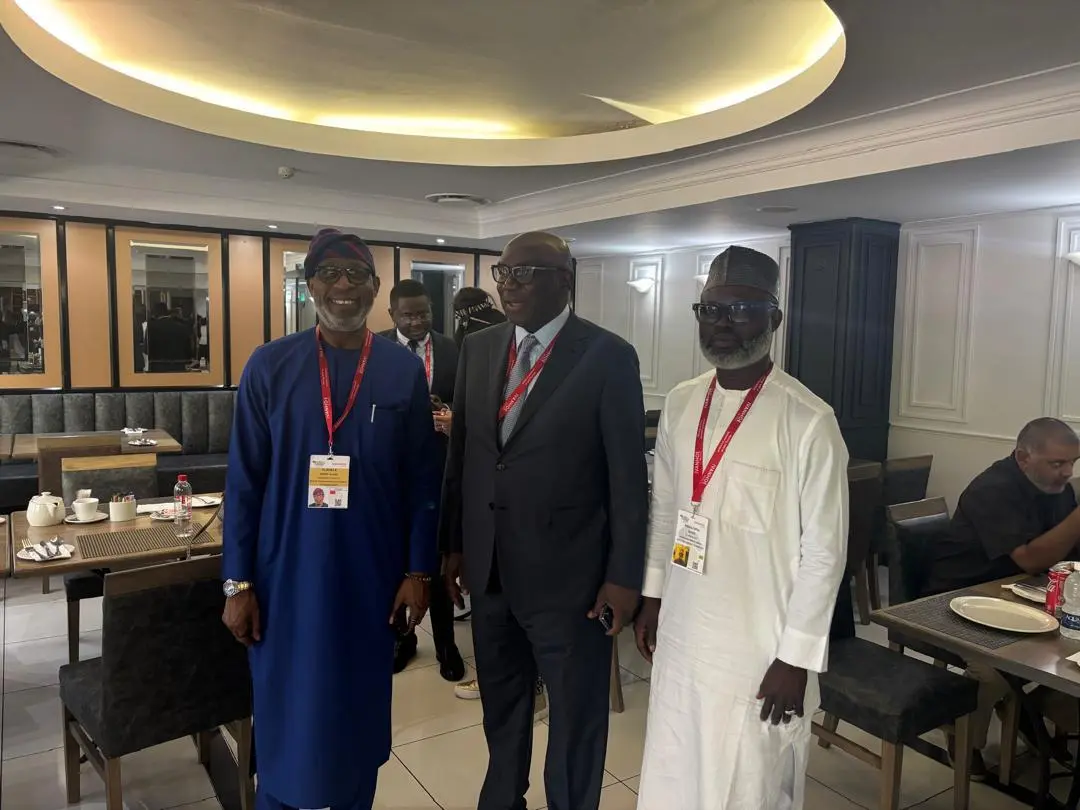 Kursi Group leadership at a mining conference